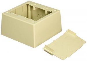 Panduit JBP2DEI Pan-way Low Voltage Surface Mount Outlet Box