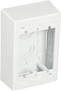 Panduit JBP1WH Pan-way Power Rated Surface Mount Outlet Box