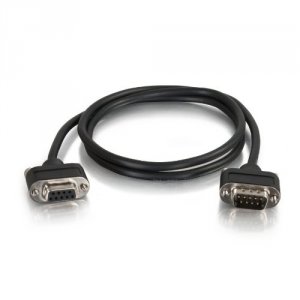 C2g 52191 Cmg-rated Db9 Low Profile Null Modem M-f