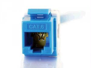 C2g 35211 180 Degree Cat6 Rj45 Utp Keystone Jack