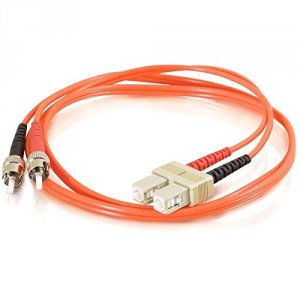 C2g 11153 Sc-st 62.5125 Om1 Duplex Multimode Fiber Optic Cable (taa Co