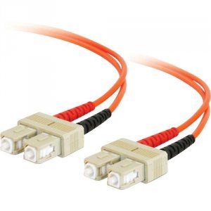 C2g 37863 2m Sc-sc 50125 Om2 Duplex Multimode Fiber Optic Cable