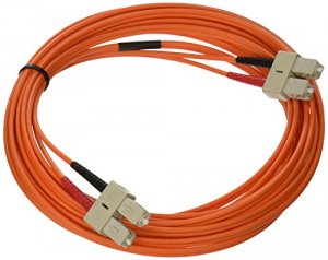 C2g 37275 Sc-sc 62.5125 Om1 Duplex Multimode Fiber Optic Cable (plenum