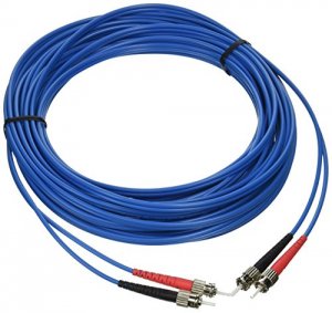 C2g 37143 10m St-st 62.5125 Om1 Duplex Multimode Pvc Fiber Optic Cable