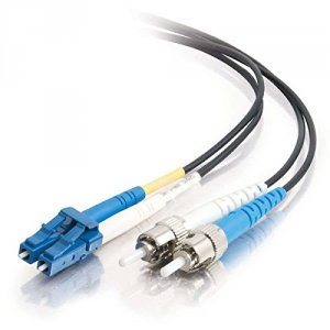 C2g 33321 2m Lc-st 9125 Duplex Single Mode Os2 Fiber Cable Taa