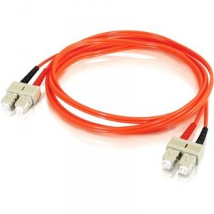 C2g 11145 Sc-sc 62.5125 Om1 Duplex Multimode Fiber Optic Cable (taa Co