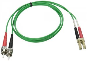 C2g 37330 1m Lc-st 50125 Om2 Duplex Multimode Pvc Fiber Optic Cable