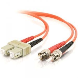 C2g 11156 Sc-st 62.5125 Om1 Duplex Multimode Fiber Optic Cable (taa Co