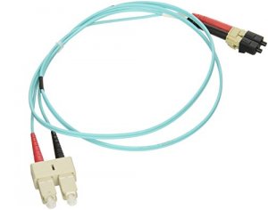 C2g 36251 1m Lc-sc 10gb 50125 Om3 Duplex Multimode Fiber Optic Cable