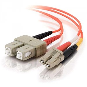 C2g 11046 5m Lc-sc 50125 Om2 Duplex Multimode Fiber Optic Cable (taa C