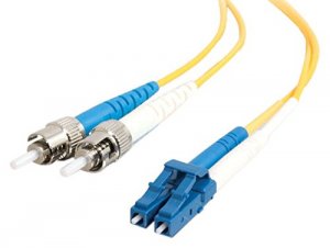 C2g 11211 20m Lc-st 9125 Duplex Single Mode Os2 Fiber Cable Taa