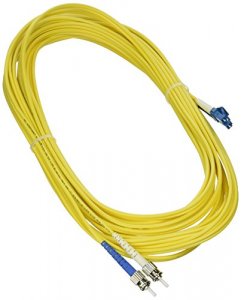 C2g 14483 9m Lc-st 9125 Os1 Duplex Single-mode Pvc Fiber Optic Cable (