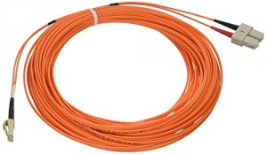 C2g 38615 Lc-sc 62.5125 Om1 Duplex Multimode Fiber Optic Cable (plenum