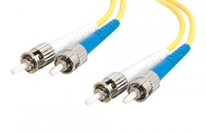 C2g 14437 8m St-st 9125 Os1 Duplex Single-mode Pvc Fiber Optic Cable (