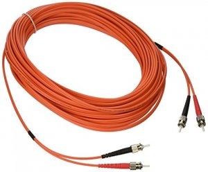 C2g 37440 15m St-st 50125 Om2 Duplex Multimode Pvc Fiber Optic Cable