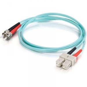 C2g 11024 10m Sc-st 10gb 50125 Om3 Duplex Multimode Fiber Optic Cable 