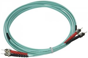 C2g 36203 3m St-st 10gb 50125 Om3 Duplex Multimode Fiber Optic Cable