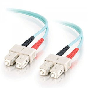 C2g 36221 1m Sc-sc 10gb 50125 Om3 Duplex Multimode Fiber Optic Cable