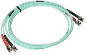 C2g 36501 2m St-st 10gb 50125 Om3 Duplex Multimode Fiber Optic Cable