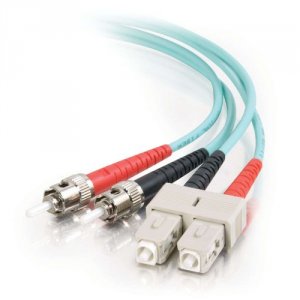 C2g 36505 1m Sc-st 10gb 50125 Om3 Duplex Multimode Fiber Optic Cable