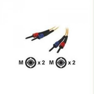 C2g 36410 St-st 62.5125 Om1 Duplex Multimode Pvc Fiber Optic Cable (ls