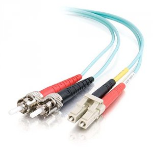 C2g 11010 1m Lc-st 10gb 50125 Om3 Duplex Multimode Fiber Optic Cable (