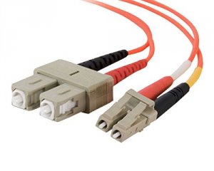 C2g 11047 6m Lc-sc 50125 Om2 Duplex Multimode Fiber Optic Cable (taa C