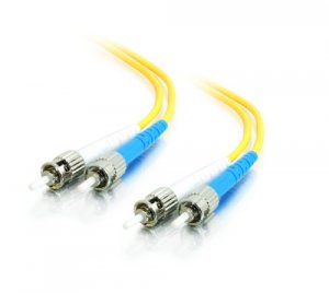 C2g 11247 20m St-st 9125 Duplex Single Mode Os2 Fiber Cable Taa