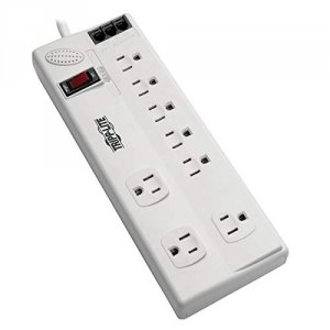 Tripp TLP806TELTAA 8-outlet Surge Protector With Dslphone Linemodem Su