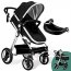 Babyroues 6200 Tram Black  Silver