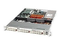 Supermicro CSE-812I-420CB Black, 420w, 3x 3.5 Inch Internal Drivebay, 