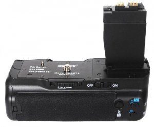 Relaunch XBGCT2 Bower Battery Power Grip For Canon