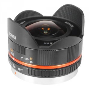 Relaunch SLY75BM43 Digital 7.5mm F3.5 Fisheye Micro43 Lens