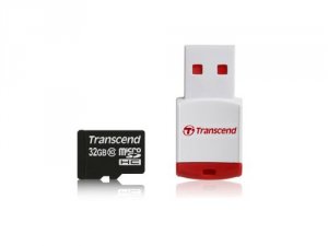 Transcend TS32GUSDHC10-P3 32gb Usdhc10+rdp3a4