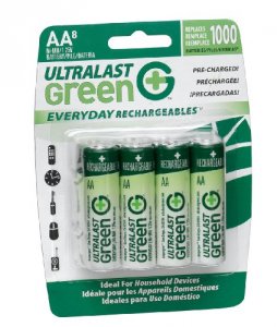 Dantona ULGED8AA Ultralast 8 Pack Aa Everyday Precharged Carded