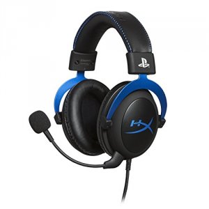 Kingston HX-HSCLS-BL/AM Hyperx Cloud Gaming Headset-blue For Ps4