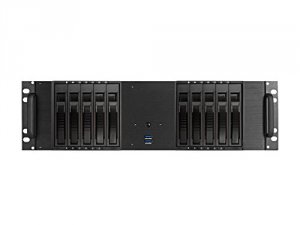 Istar D-3100HB Usa 3u Atx 10x3.5 Hs Chassis Blk Ps2 Mini-redundant, 19