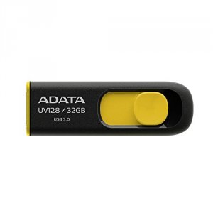 Adata AUV128-32G-RBY Dashdrive Classic Uv128 32gb Usb 3.0 Flash Drive,