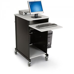 Mooreco 27517 Xtra Wide Presentation Cart - Gray