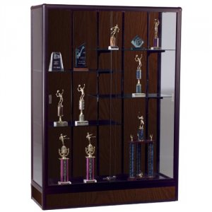 Mooreco 93R86-11 The Elite Freestanding Display Case Exhibits Trophies