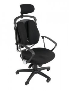 Mooreco 34556 Mooreco Spine Align Executive Chair - Foam, Fabric Seat 