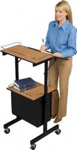 Mooreco 89786 Diversity Stand Multipurpose Av Cart