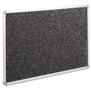 Mooreco 321RC-96 Black Rubber-tak Tackboards 33 34 X 48