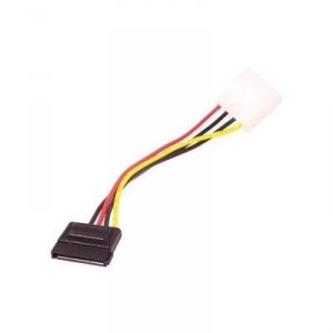 Siig CB-PW0012-S1 Converts 4pin Lp4 Power Plug To 15pin Sata Power Con