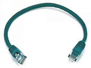 Monoprice 2289 Cat6 24awg Utp Ethernet Network Patch Cable_ 1ft Green