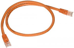 Monoprice 3422 Cat6 24awg Utp Ethernet Network Patch Cable_ 2ft Orange