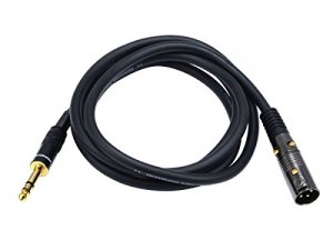 Monoprice 4761 Xlr M To 14inch Trs M Cable 6ft