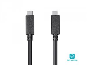 Monoprice 24284 Essentials Usb Type C To Type C 3.1 Gen 1 Cable-5gbps_