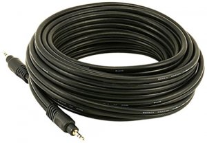 Monoprice 05581 Stereo M To Stereo M Cable 25ft - Black