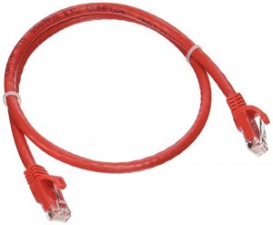 Monoprice 9830 Cat6 24awg Utp D Cable_ 2ft Red